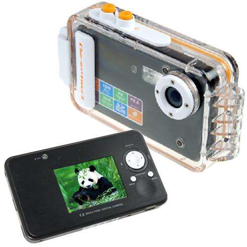 12MP Underwater Video Digital Camera WaterProof