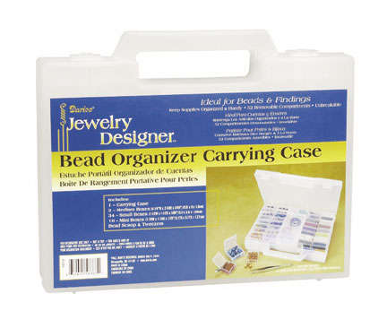 BEAD ORGANIZER CARRYING CASE - 55 Piece Set