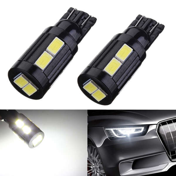 2 x T10 168 194 W5W 10 SMD 5730 LED Xenon Turn Tail Light Bulbs
