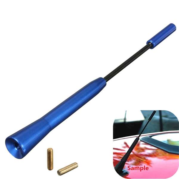 Universal Blue 3 IN 1 Car Auto Bee Sting AM FM Signal Radio Antenna Aerial