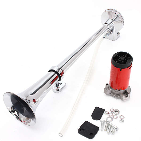12V Single Trumpet Air Horn Super Loud  150db For Truck Lorry Train