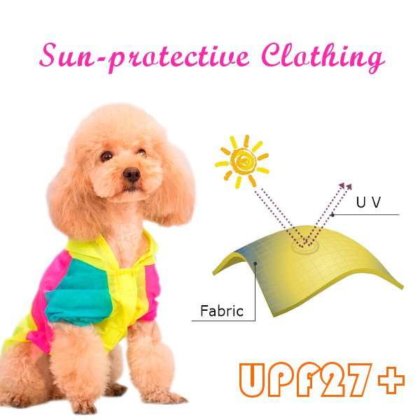 Summer Dog Clothes Pet Dog Sun-protective Clothing Air Conditioning Suit