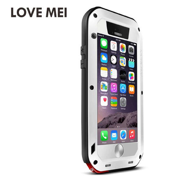 LOVE MEI Aviation Aluminum Alloy Full Body Case For iPhone 6