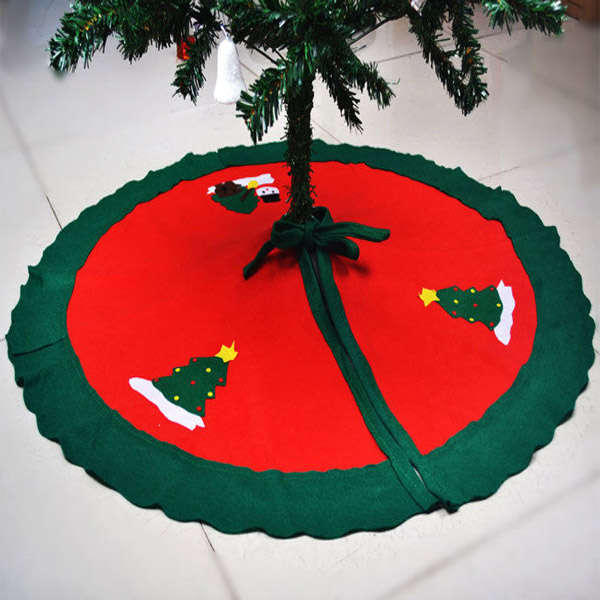 Nonwoven Christmas Tree Skirt Christmas Decoration Supplies