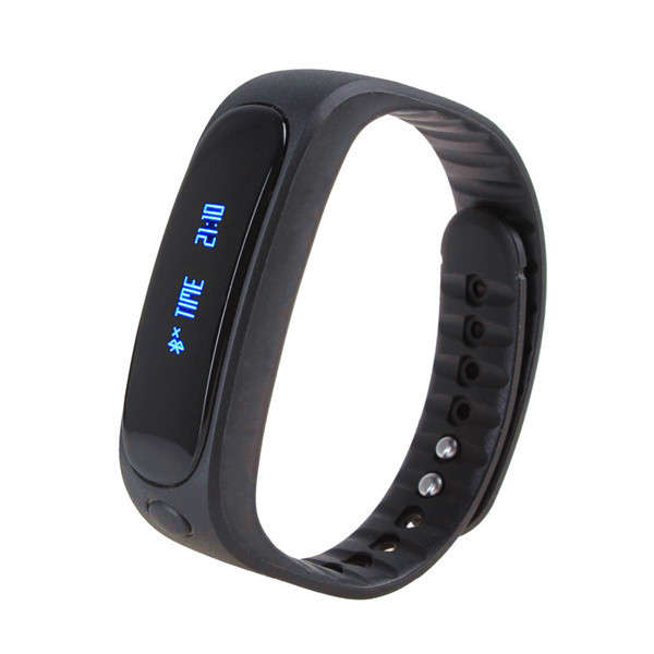E02 Bluetooth 4.0 Pedometer Sleep Monitoring Calorie Counter Smart Watch