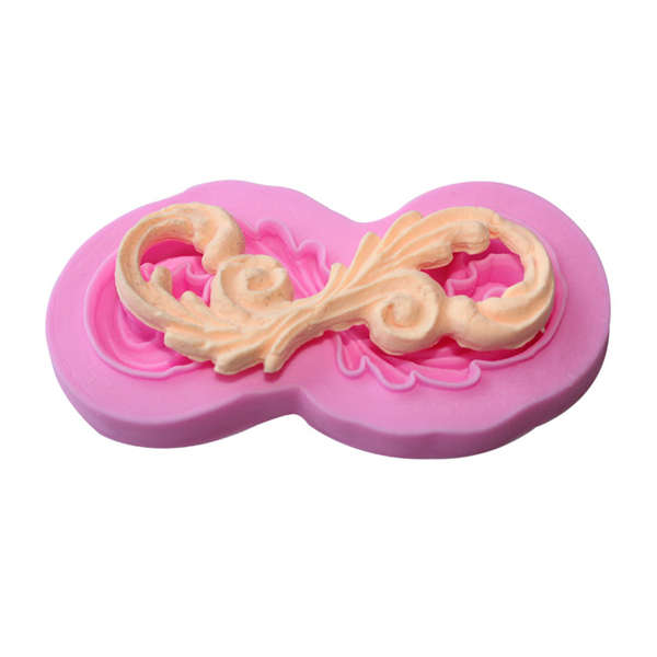 Euro Style 3D Silicone Fondant Lace Mold Cake Decoarting Mould