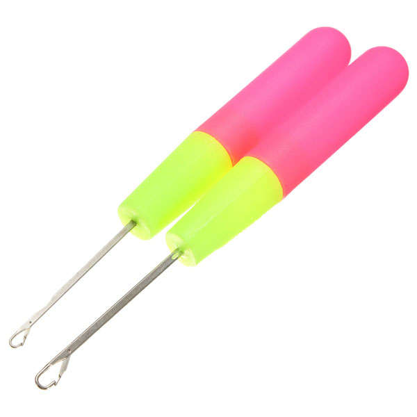 Plastic Handle Crochet Hook Interlocking Braid Needle 2 Sizes *Free Shipping