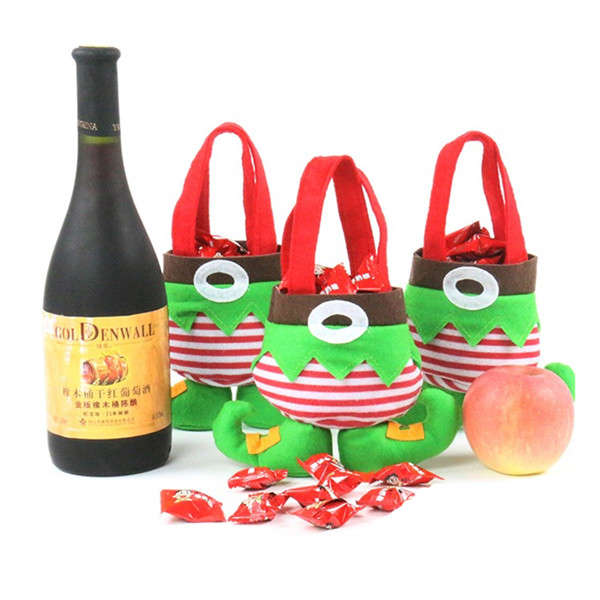 Christmas Candy Gift Bag Ornament Elf Pants Decoration Supplies