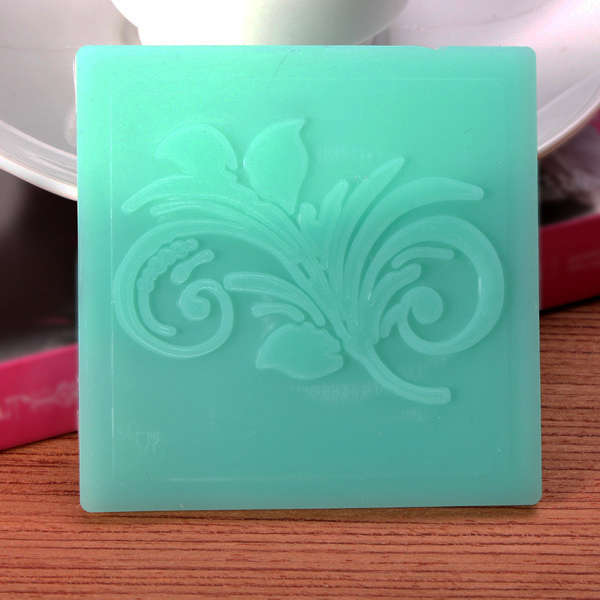 Silicone Lace Mold Fondant Gum Paste Tulip Shape Cake Mould