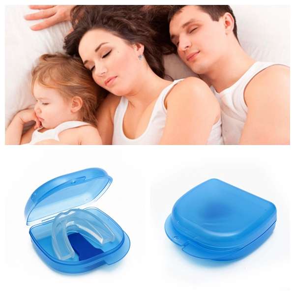 Anti Snoring Mouthpiece Sleeping Aid Snore Stopper Mouth Guard Device