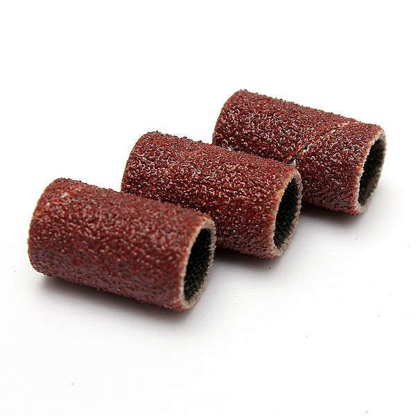 100pcs Electric Nail Drill Bits Sanding Bands #180 Manicure Pedicure