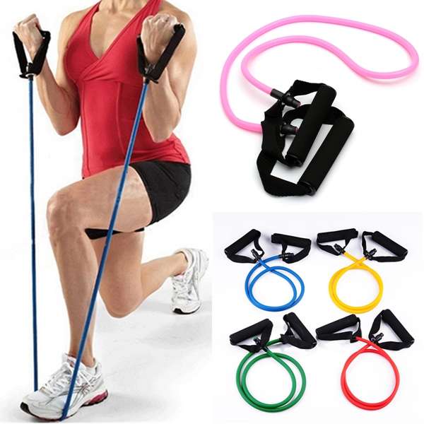 Resistance Exercise Band Elastic Stretch Gym Rope Yoga Pilates Fitness