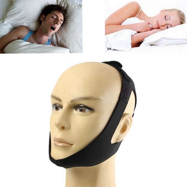 Anti Snoring Chin Strap Snore Stopper Sleep Belt Brace Device