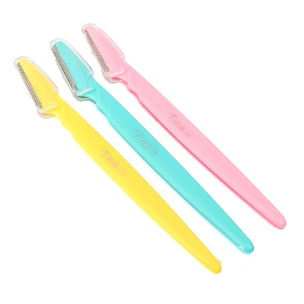 3Pcs Tinkle Eyebrow Face Razor Trimmer Hair Remover Set