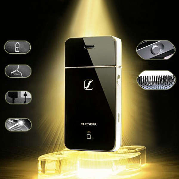 Electric Rechargeable Reciprocating Men Shaver Razors Trimmer Mobile Phone-shaped