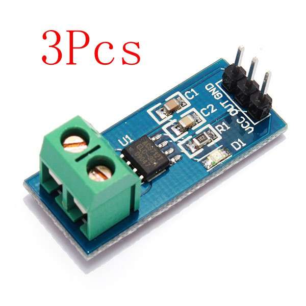 3Pcs 30A New Range Current Sensor Module Board For ACS712