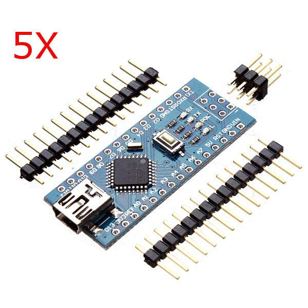 5Pcs ATmega328P Nano V3 Controller Board For Arduino Improved Version