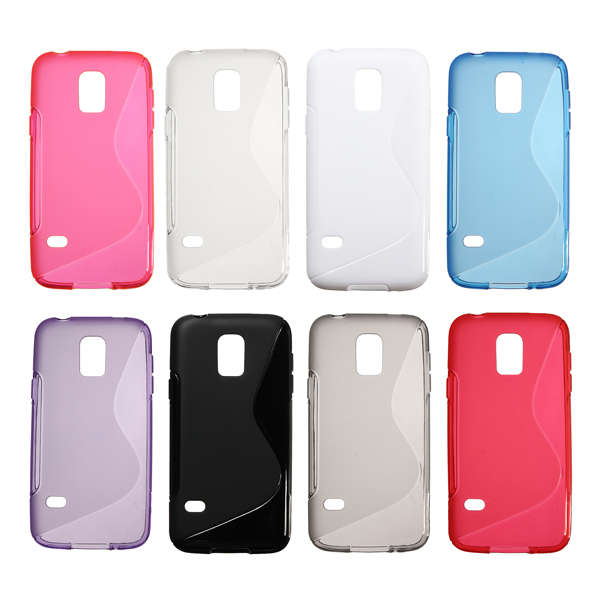 S Line Anti-skid Frosted TPU Case for Samsung Galaxy S5 Mini