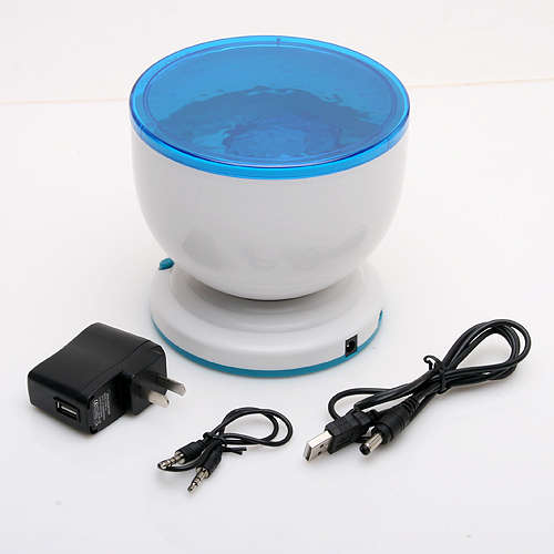 Ocean Waves LED Night Light Projector Speaker Lamp