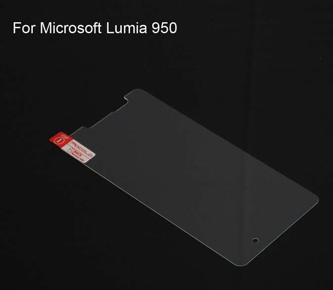0.3mm Ultra Slim Arc Tempered Screen Protector For Micarosoft Lumia 950