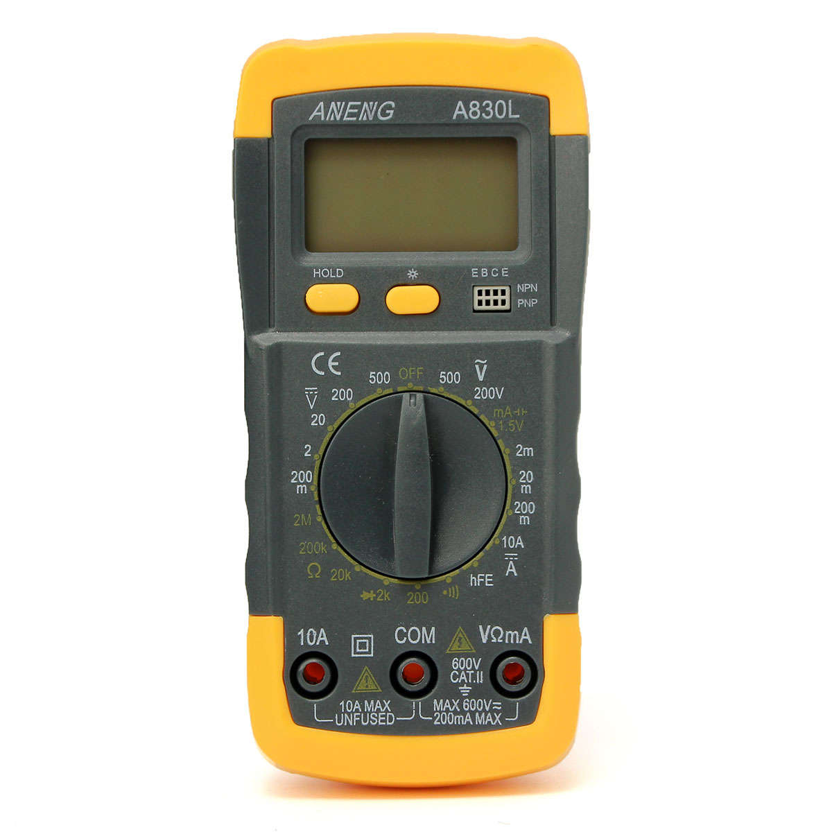 LCD Digital Multimeter Voltmeter AC/DC Ohmmeter Ammeter Capacitance OHM Tester