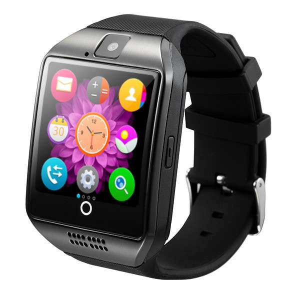 Q18 Pedometer Remote Camera Touch Screen NFC Smart Watch For Android