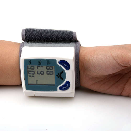 Digital Sphygmomanometer Blood Pressure Monitor & Heart Beat Meter