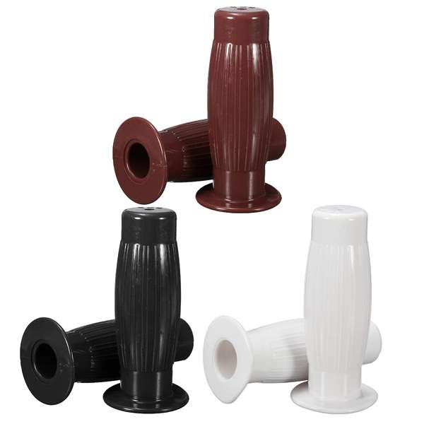 22mm 7/8inch Universal Motorcycle Bike Vintage Classic Handlebar Rubber Hand Grips