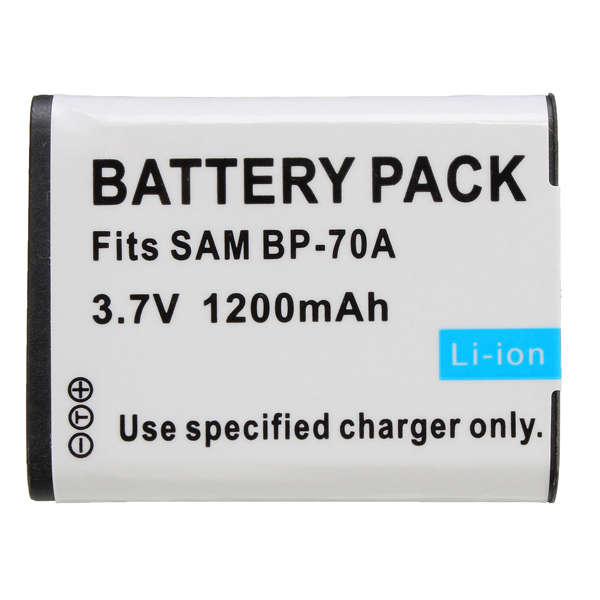 BP-70A 1200mAh Camera Battery for SAMSUNG