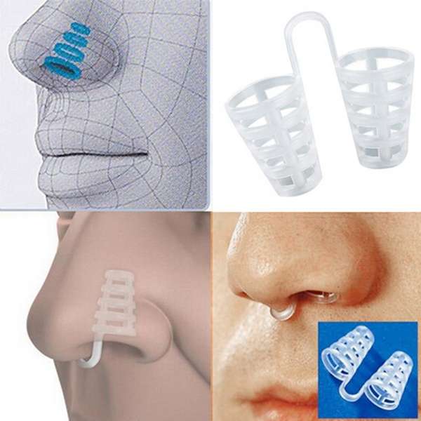3pcs Soft Anti Snoring Snore Stopper Device Solution Sleep Apnea