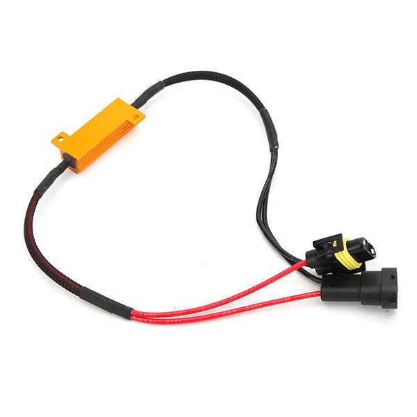 H8/H11 50W-8Ohm Canbus Error Free Load Resistor Car LED Decoder Warning Canceler 12V