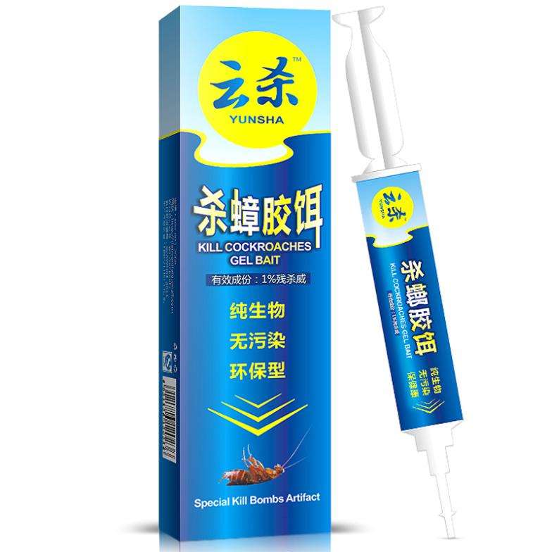 10g Powerful Anti Cockroach Pesticide Control Gel Bait Drug Poison Nest Environmental Friendly Genui
