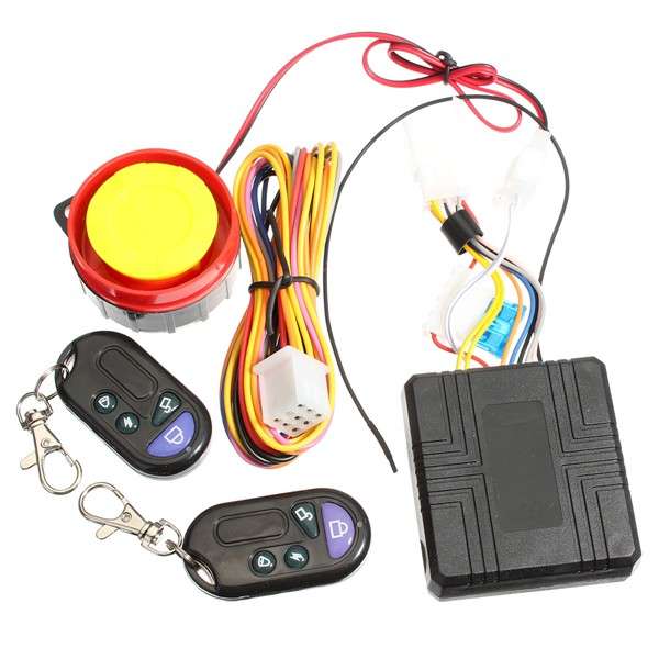 12V 125db Motorcycle Anti-theft Security Safety Remote Control Alarm System