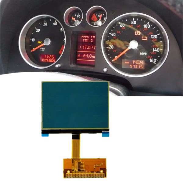 Clear Pixel LCD Display Screen For Audi TT 8N Series Jaeger