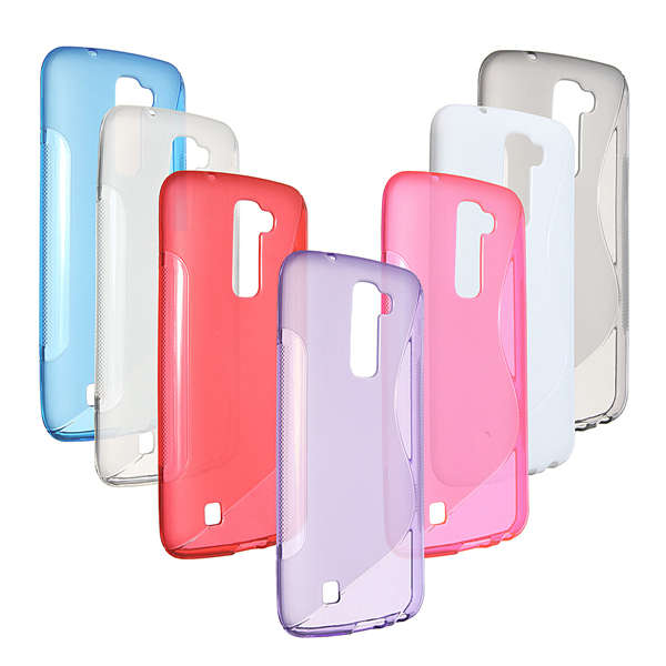 Ultra Slim Translucent Durable Soft TPU Back Cover Case For LG K10