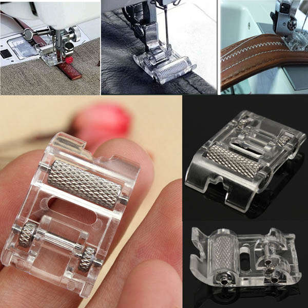 Leather Roller Presser Foot Replacement For Brother Singer Sewing Machine