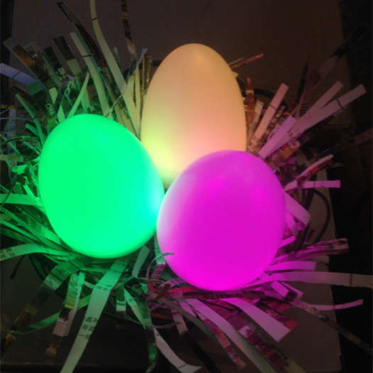 New Multicolor Changing Mood Egg LED Lamp Night Light