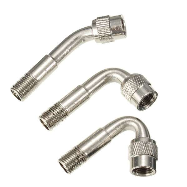 45/90/135 Degree Angle Valve Adaptor Tyre Extension Adapter For Motorcycles Cars Bike