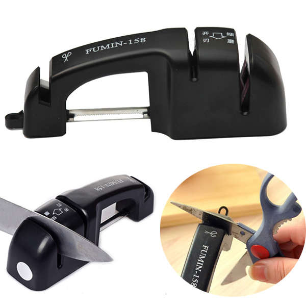 Double-side Sharpening Alloy Steel Fast Sharpener Gardening Tool Whetstone for  for Pruning Shear Kn