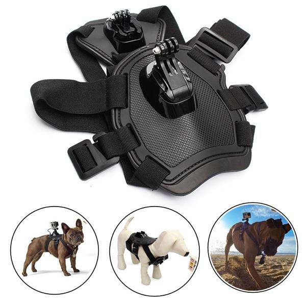 Dog Pet Strap Chest Back Mount Belt Harness for Gopro Hero 1 2 3 3 plus 4