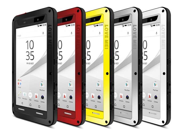 Love Mei Shock-proof Full Boby Case Cover For Sony Xperia Z5 5.2''