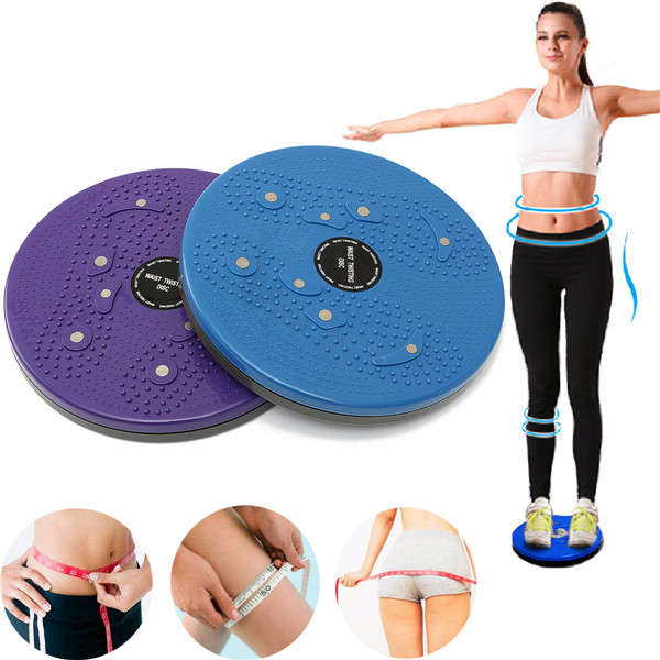 Waist Twisting Foot Massage Disc Magnet Balance Rotating Weight Loss Fitness Equipment