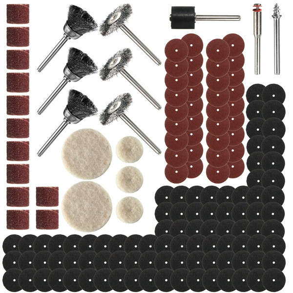 152pcs Rotary Tool Accessory Bit Set Grinding Polishing Accessories for Dremel