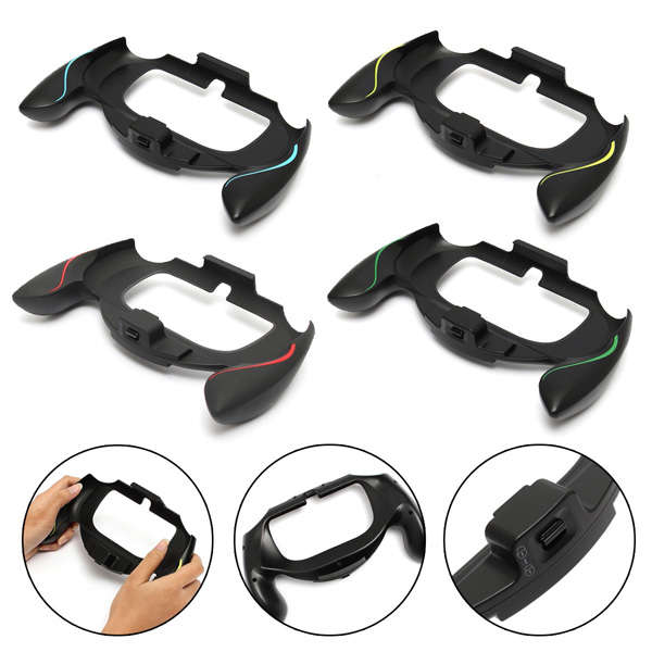 1pc Plastic Black Grip Handle Holder Case Cover Bracket for Sony PSV PS Vita