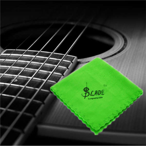 Microfiber Cleaning Polishing Cloth for Instruments Guitar Violin Piano laptop