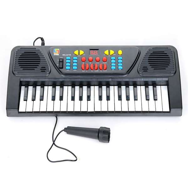 37 Key Electronic Keyboard Piano Musical Toy Mic Records for Children