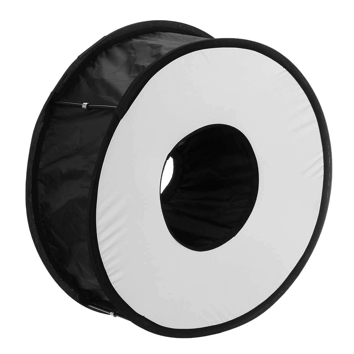 45CM Ring Macro Shoot Softbox Diffuser for Canon Nikon Nissin Metz Godox SpeedLite Flash Light