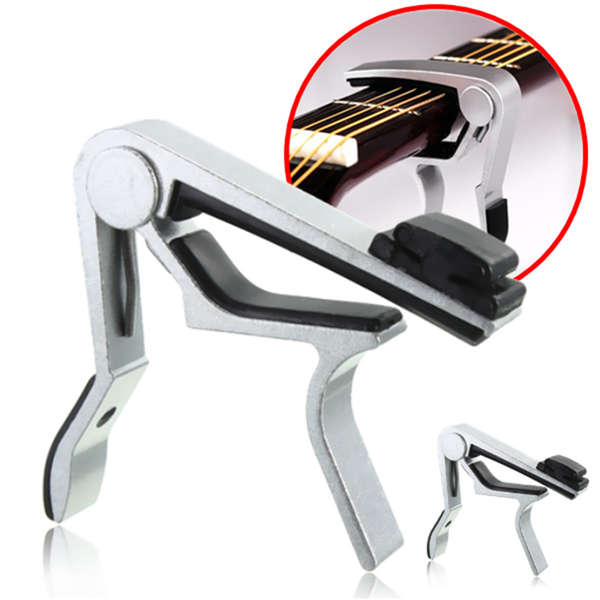 Guitar Tone Capo w/ Pick Holder For Acoustic Electric Classical Guitar