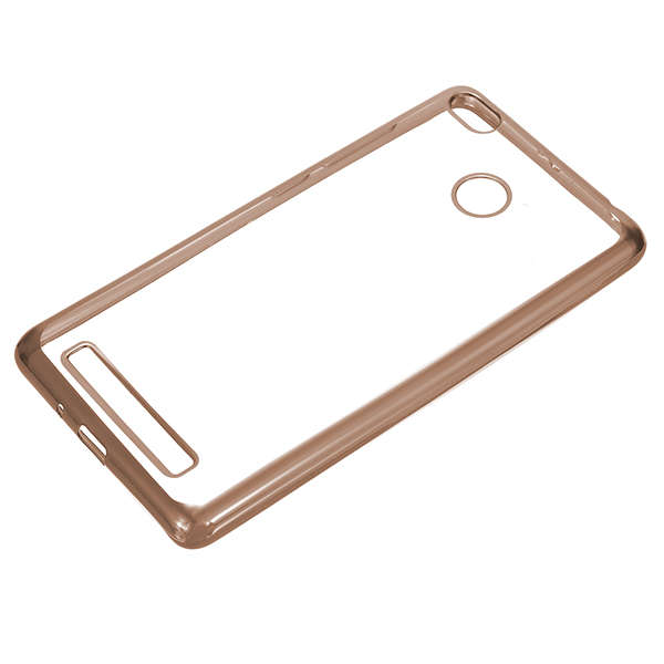 Slim Soft TPU Plating Bumper Back Case For Xiaomi Redmi 3 Pro Redmi 3S
