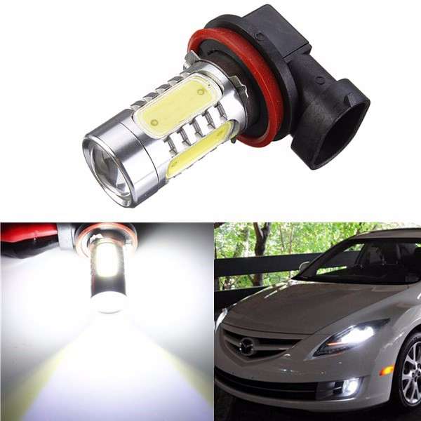 Xenon White H11 High Power COB LED Bulb For Car Driving Fog Light